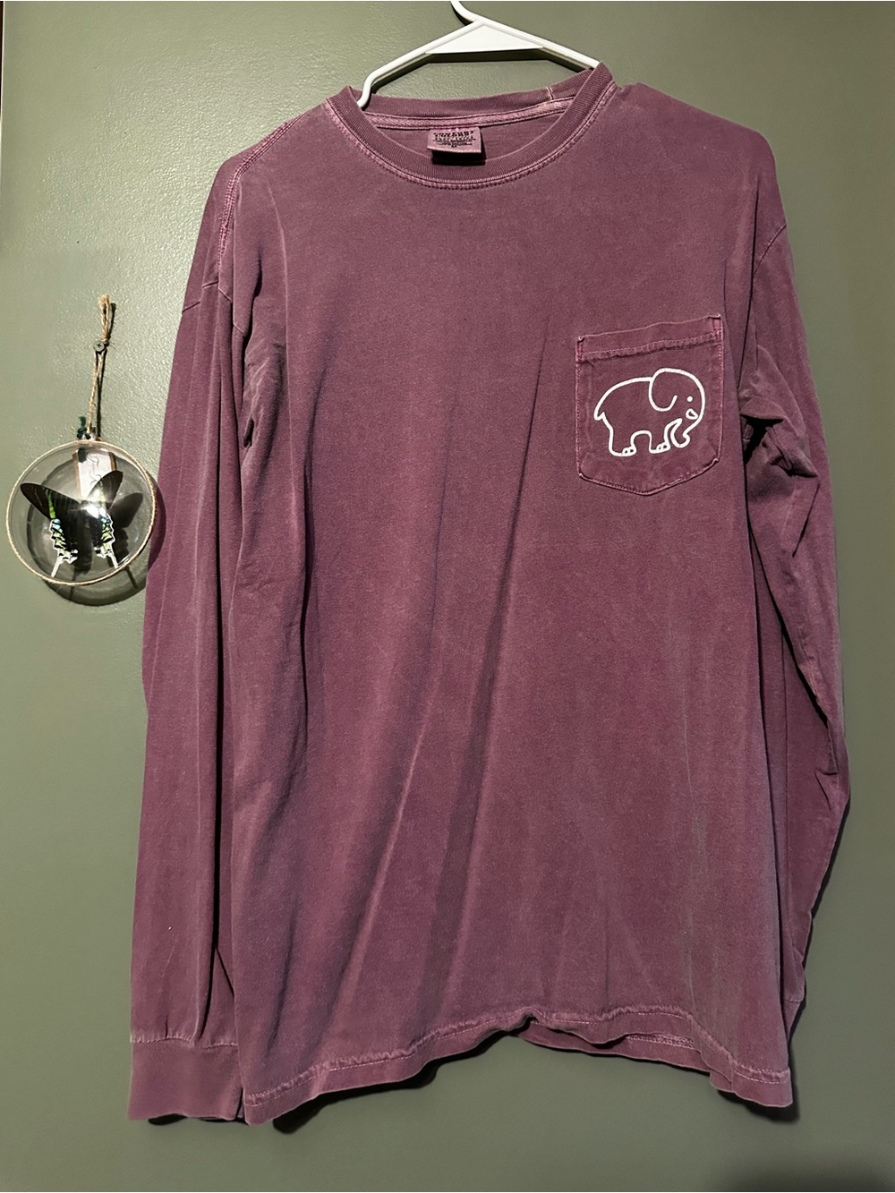 ⭐️ Long Sleeve Purple Ivory Ella Shirt